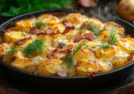 Бомба, пушка, огонь-картошка! Вкуснее вы не ели — жарим в сырной заливке