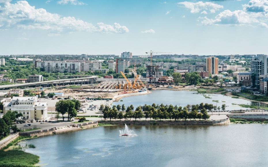 Вид Челябинска