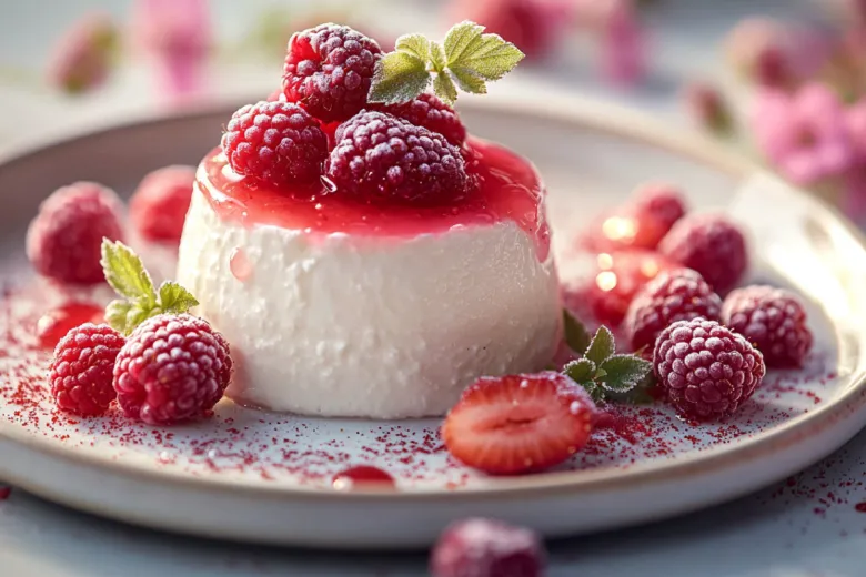 Творожное желе с ягодами: рецепт простого и вкусного освежающего десерта