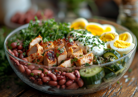 В копилку рецептов для похудения! Быстрый салат с фасолью — вкусно и просто
