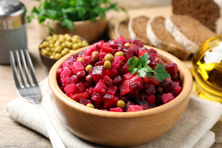 Простой и легкий винегрет