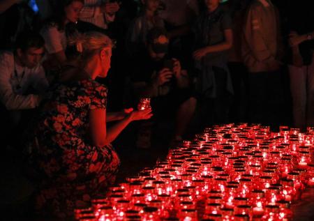 Акция «Свеча памяти» прошла в ЛНР