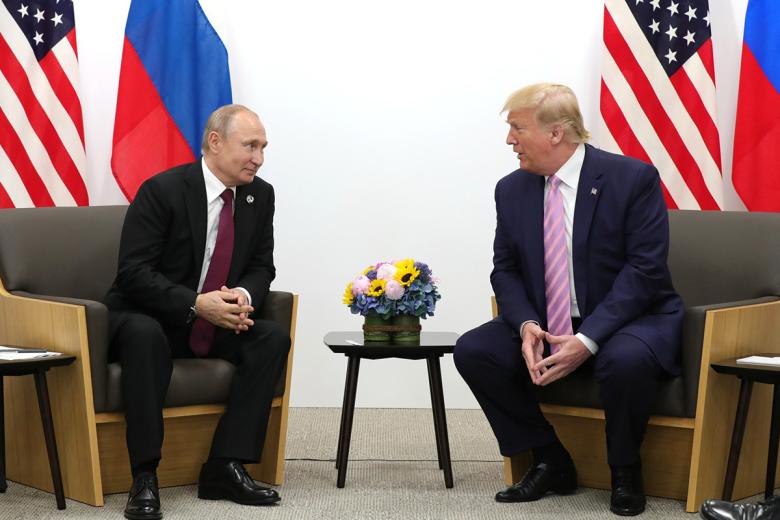 Владимир Путин и Дональд Трамп