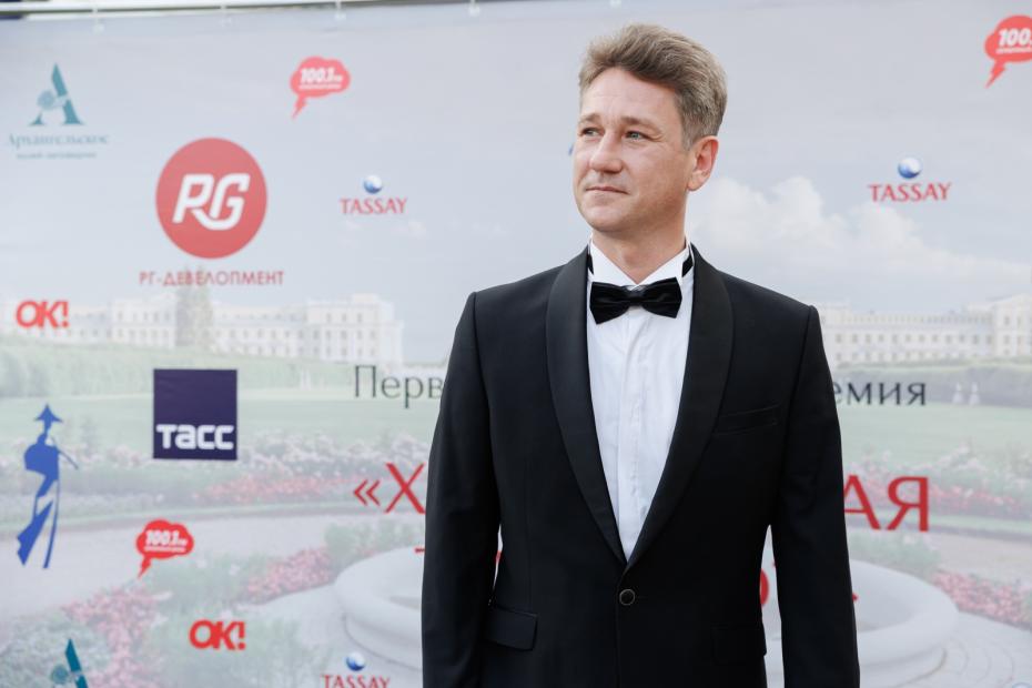 Антон Шагин на XXXIV церемонии награждения лауреатов Первой театральной премии «Хрустальная Турандот»