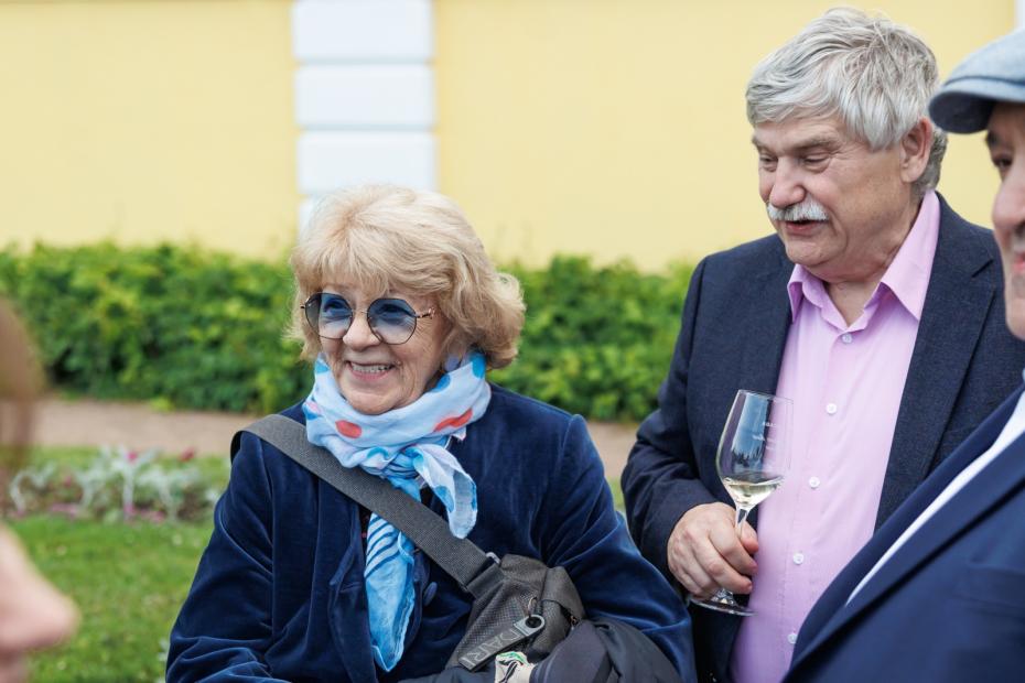 Режиссер Алла Сурикова перед XXXIV церемонией награждения лауреатов Первой театральной премии «Хрустальная Турандот»