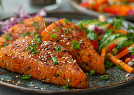 Спасают в пост: чечевичные котлеты с морковью и кунжутом