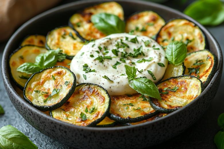 Невероятный кабачковый мусс с чипсами, пошаговый рецепт с фото