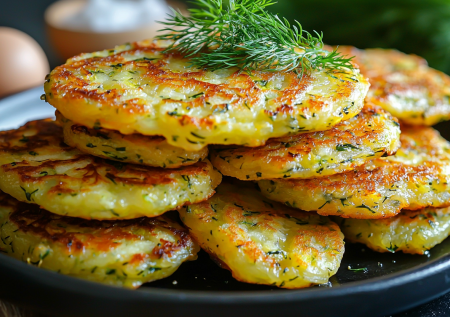 Этот вкус знаком с первых лет жизни: оладьи из кабачков классические