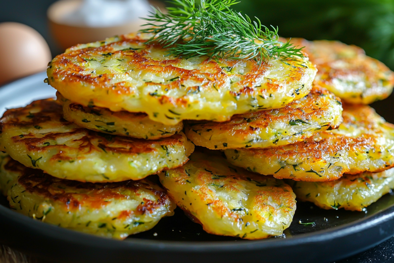 Оладьи из кабачков классические