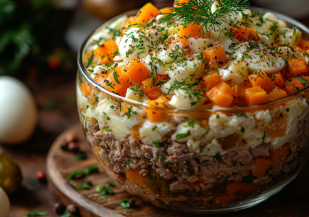 Кладу в салат куриную печень — про оливье в семье забыли! Нежная вкуснятина