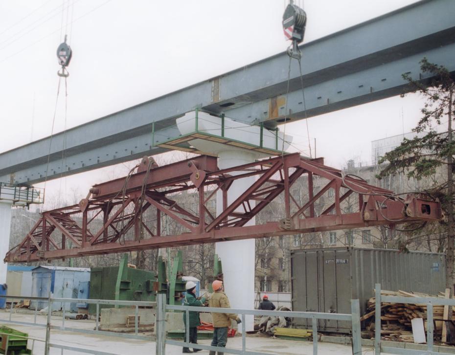 Строительство монорельсовой транспортной скоростной дороги, 2002 год