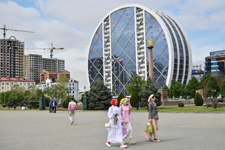 Жилой комплекс «Шайба» на улице Лорсанова в Грозном