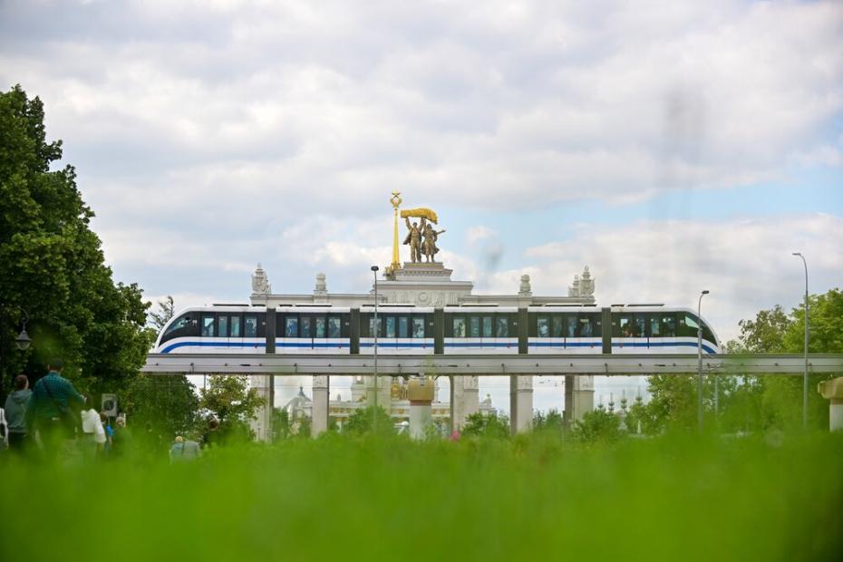 Работа столичного монорельса, 2025 год
