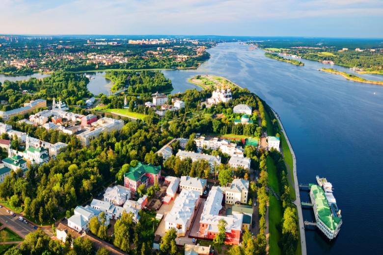 Вид на Ярославль