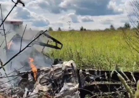 Стало известно, кому мог принадлежать разбившийся под Москвой Як-18
