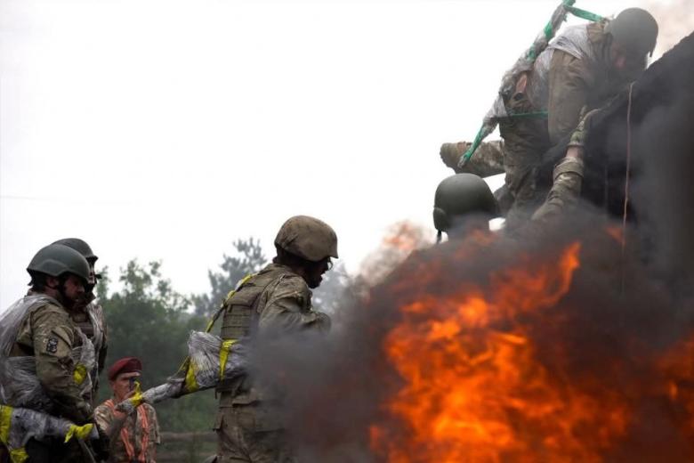 Военнослужащие ВСУ