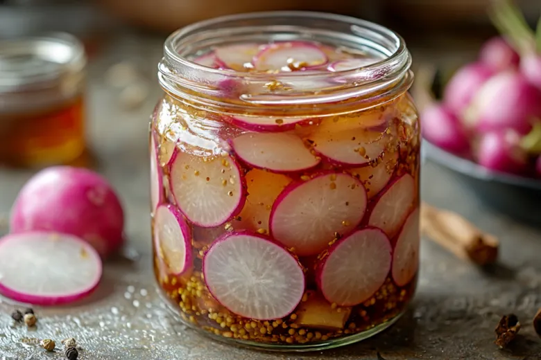 Маринованный редис: простой рецепт вкусной закуски на зиму