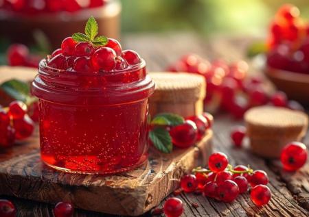 Рубиновое чудо: варим прозрачное желе из смородины легко