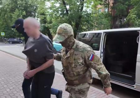 Задержание агента СБУ сняли на видео