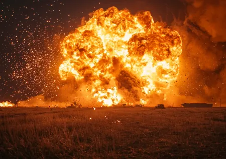 Подполье сообщило о мощном подрыве базы ВСУ под Харьковом