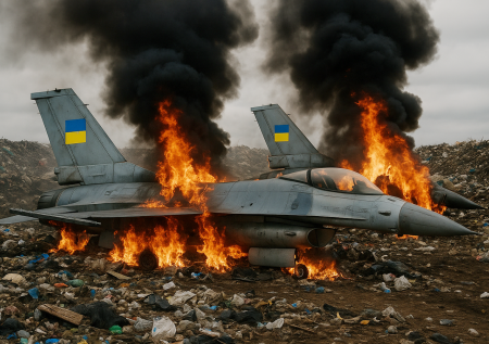 «Не простим, маме медаль передадим»: на Украине скандалят из-за гибели F-16