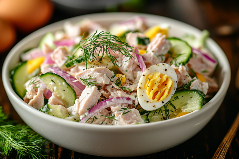 Салат из огурца с тунцом: рецепт вкусного и быстрого салата