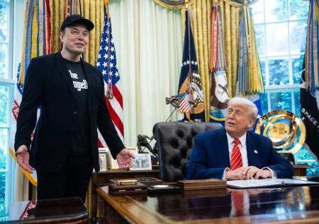 Ссора Маска и Трампа негативно сказалась на акциях Tesla
