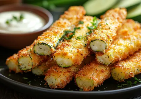 Жареные кабачки «Тещин язык»: хрустящая закуска, которая никогда не надоест