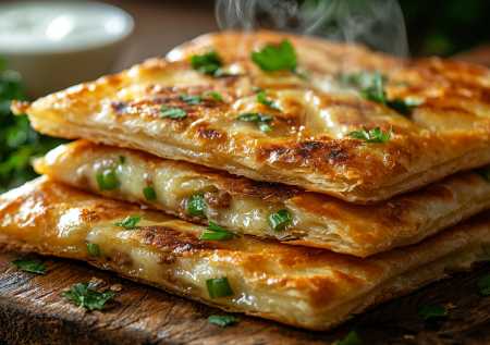 Чебуреки-ленивцы из лаваша с фаршем, яйцом и луком! Вкуснятина за 20 минут