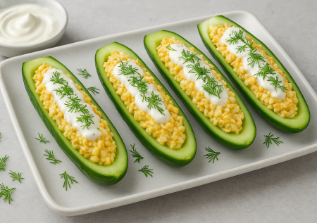 Фаршированные огурцы — попробуйте этот взрыв вкуса!