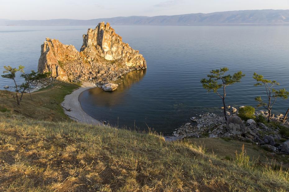 Вид на озеро Байкал