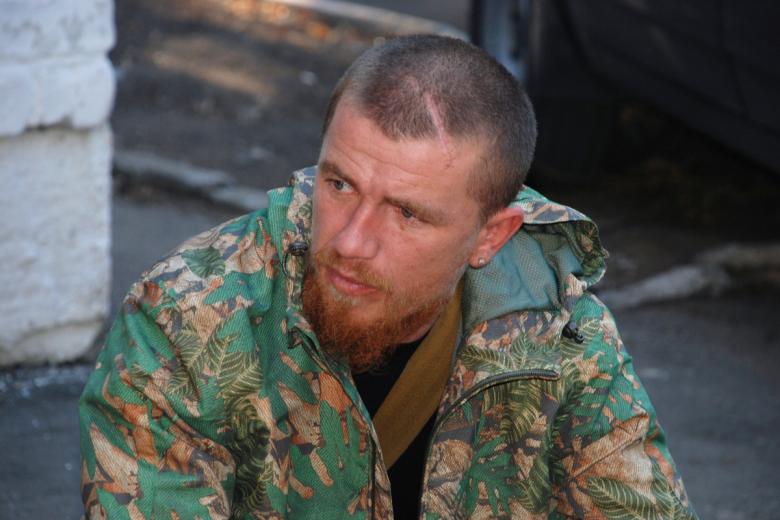 Боец народного ополчения ДНР с позывным Моторола, 2014 год