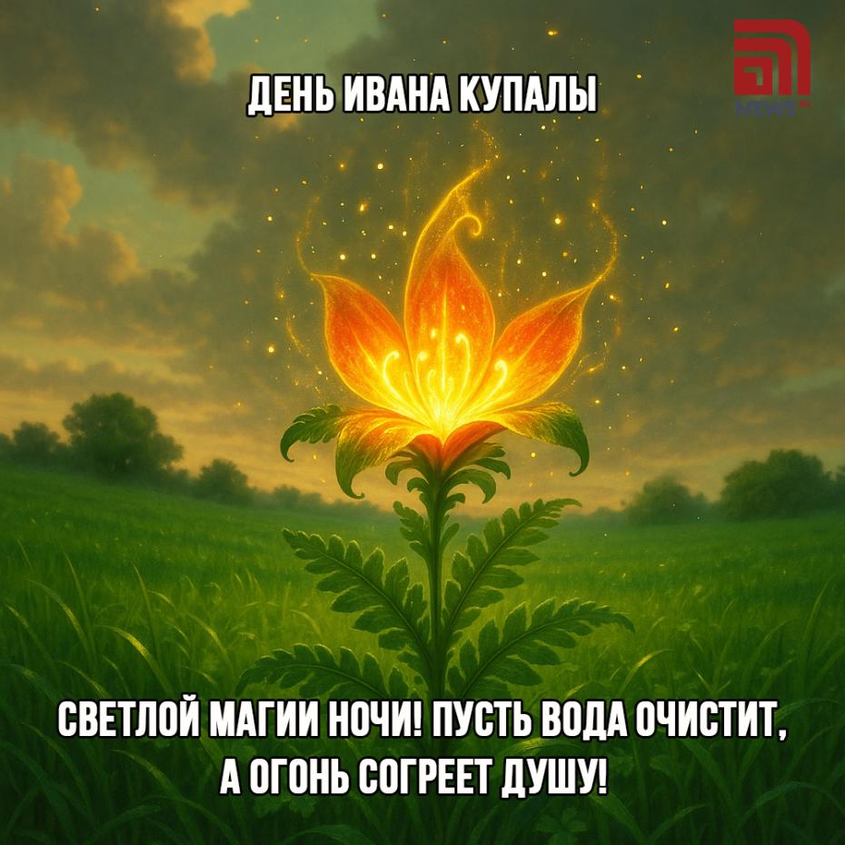 День Ивана Купалы — поздравления открытками онлайн