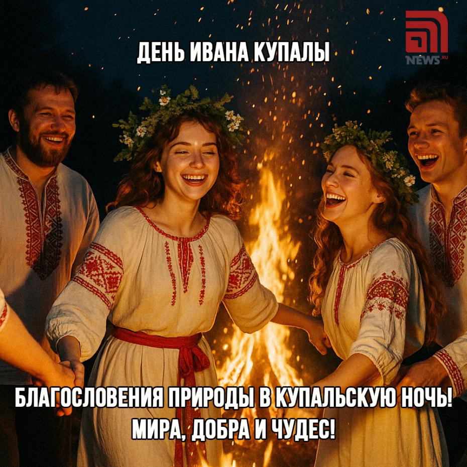 День Ивана Купалы — поздравления в картинках онлайн