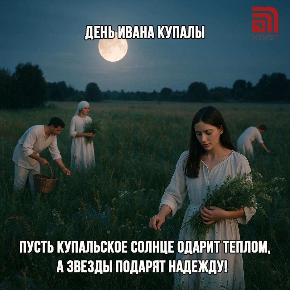 День Ивана Купалы — отправить открытку онлайн