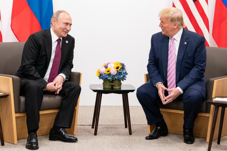 Владимир Путин и Дональд Трамп