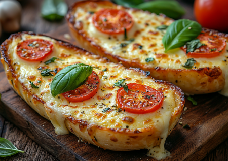 Влюбились в эти лодочки-капрезе! Готовятся 15 минут, а вкус — божественный