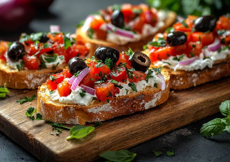 Проще бутербродов, вкуснее пиццы: брускетты, которые все полюбят