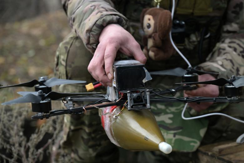 FPV-дрон в зоне СВО