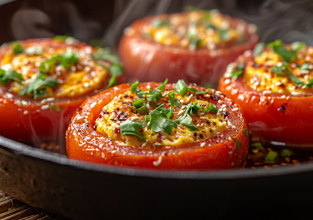 Вкуснее яичницы и омлета! Китайский фу-янг с помидорами и соевым соусом