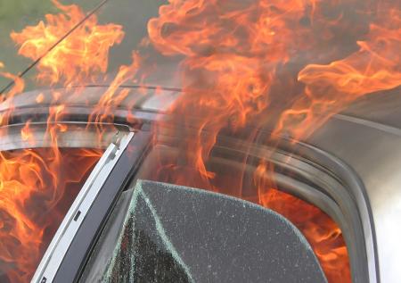 Опубликованы кадры последствий взрыва автомобиля в Одессе
