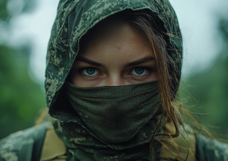 Пьяная женщина-оператор БПЛА попала в плен под Сумами