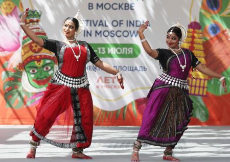 В Москве открылся фестиваль индийской культуры «Бхарат Утсав»