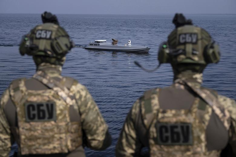 Безэкипажный катер  Sea Baby «Авдеевка» ВСУ