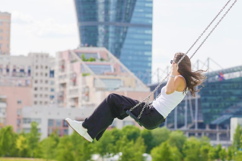 Теплая погода в Москве