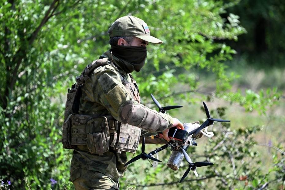 Оператор FPV-дрона на Купянском направлении СВО