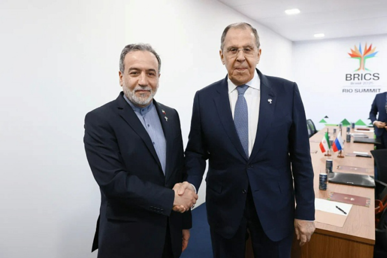 Аббас Арагчи и Сергей Лавров