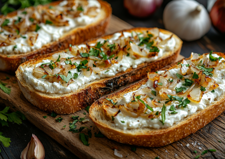 Два ингредиента, а вкус бомбический: моментальная намазка для багета