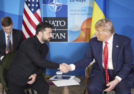 Раскрыта одна из тем переговоров Трампа и Зеленского