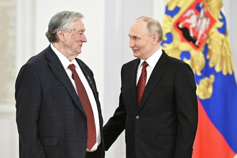 Владимир Путин и Александр Проханов